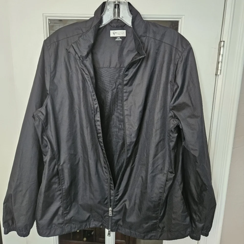 Greg Norman women's zip up golf ‎ windbreaker size large - Picture 3 of 7